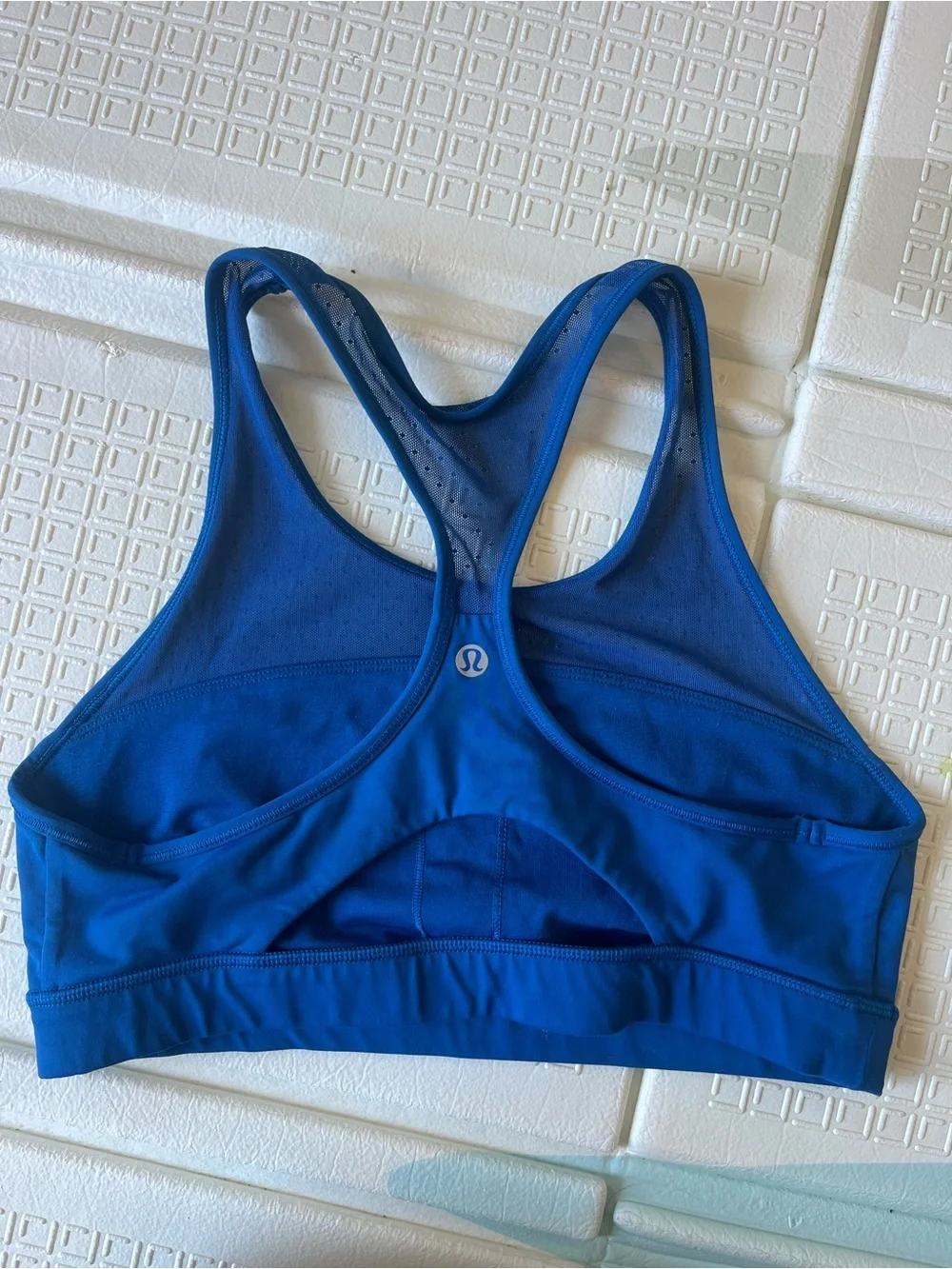 lululemon athletica Royal Blue Racerback Sports Bra